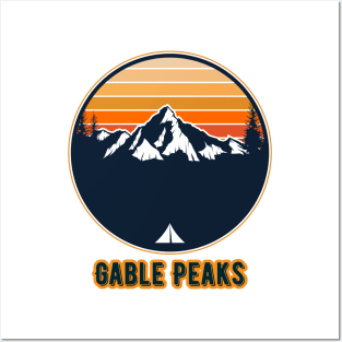 Gable Peaks Posters and Art